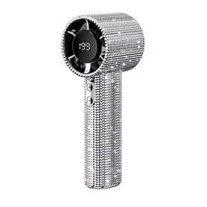X100 Portable Digital Display USB Battery Powered Fan for Car and Outdoor Use