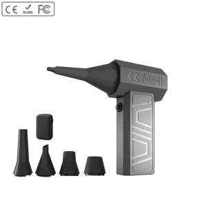 X3 S Turbo Fan Electric Compressed Air Duster Blower Mini 105000 RPM Jet Fan with 3 Speeds for Cars Outdoor Hotels