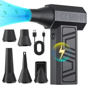 X3S Powerful Jet Fan Handheld Turbo Blower Electric Air Duster Snow Blower for Car Drying PC Cleaning Camping