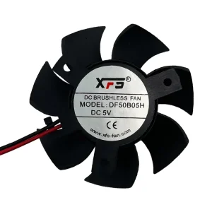XFS DF50B05H DC 5V12V24V OEM ODM Plastic Radiator Bracket Frameless Axial Fan 4500 RPM Ball Sleeve Bearing Mute for Aroma