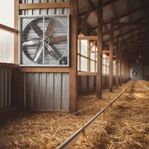 XIANGHUA Electric AC Exhaust Fan 220V 380V Galvanized Stainless Steel Blade Ball Bearing Wall Mount ODM Greenhouse Cooling