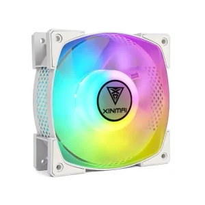 XINMAI 120x120x38mm RGB ARGB Case Fan High Performance Thick Cooling Fan for CPU Cooler Gaming Computer Chassis Custom Logo OEM