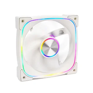 XINMAI Best Airflow 120mm Copper Heatsink Fluid Bearing Cooling Fan for Gaming PC Cases with Slim Circle Design