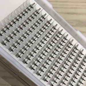XL XXL Tray Small Tray Hand Made Eyelash Extensions C D Curl Short Base 8D 9D 10D Premade Volume Fan Eyelashes 0.05mm