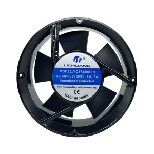 YC17251 380VAC 172x51mm Metal Axial Flow Fan 17251 High Air Volume AC Axial Fans With Ball Bearing OEM & ODM Supported