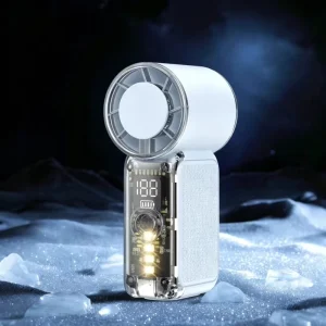 YS T689 Violent Vortex Mini Portable Handheld Small Fan for Outdoor Use with Eight Color Small Cannon