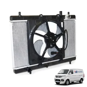 YUANZHAN Front End Module Assembly Radiator Cooling Fan Unit 12V New 12Y Warranty for SRM X30LEV Auto Parts Replacement