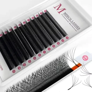 YY Lashes 3D 4D 5D 6D W Shape Eyelash Extensions Volume Pre made Fans False Eyelashes Extension