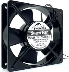 YY12038HBL2 Axial Flow Cooling Cabinet Fan OEM ODM for Industry Use Made in China