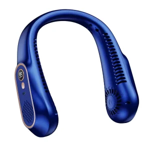 Yipin New Arrivals Wearable Neck Fan for Outdoor Best Selling Product Rechargeable Usb Portable Cooling Fan