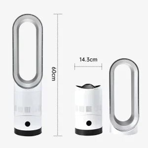 Z Leafless Fan Oscillating Electric Fan Intelligent Remote Control Floor Fan Household Appliances