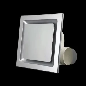 ZEHER Electric Plastic Ceiling Exhaust Fan 110V 220V Compatibility High Airflow 200m3 h Mounted OEM Customizable White 2 Year