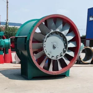 Zhongmei Axial Flow Main Fan for Mining Coal Mine Ventilation Industrial Use 50kg Weight 1.5 Year Warranty Made in Shandong