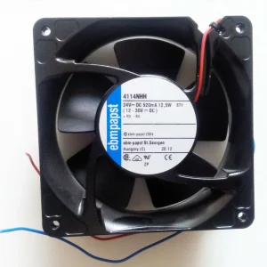 ebm papst 4114NHH Aixal Fan Electric 24V Cooler Fan for Power Source Application