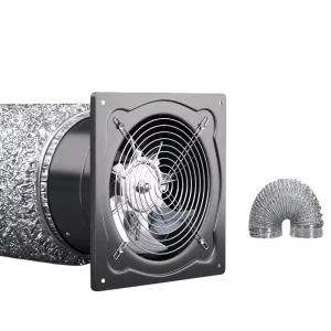 exhaust fan 110v 220v 4 6 7 8 10 12 14 16 Inch High Speed Wall Mounted Iron Ventilation Extractor Exhaust Fan