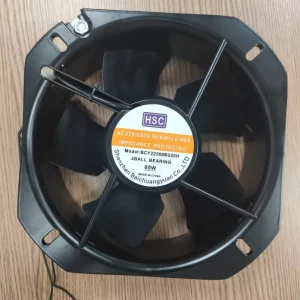 high impedance protected 22580mm Dual Ball Bearing 220V Axial Cooling Fan Industrial AC Fan 225x225x80mm