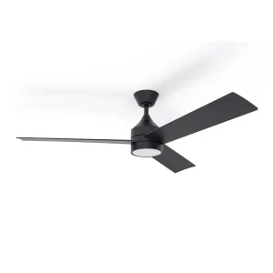 light fan led ceiling fans 52 inches Intelligent Remote Control 3 Blades ventilador de techo con luz Ceiling Fan With LED Light