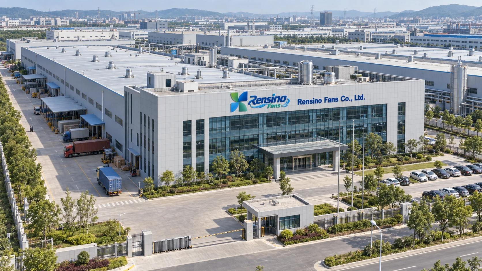 Rensino Fans manufacturing campus